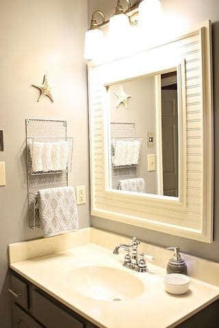 Bathroom Vanity Beadboard Frame for Beadboard Mirror Frame