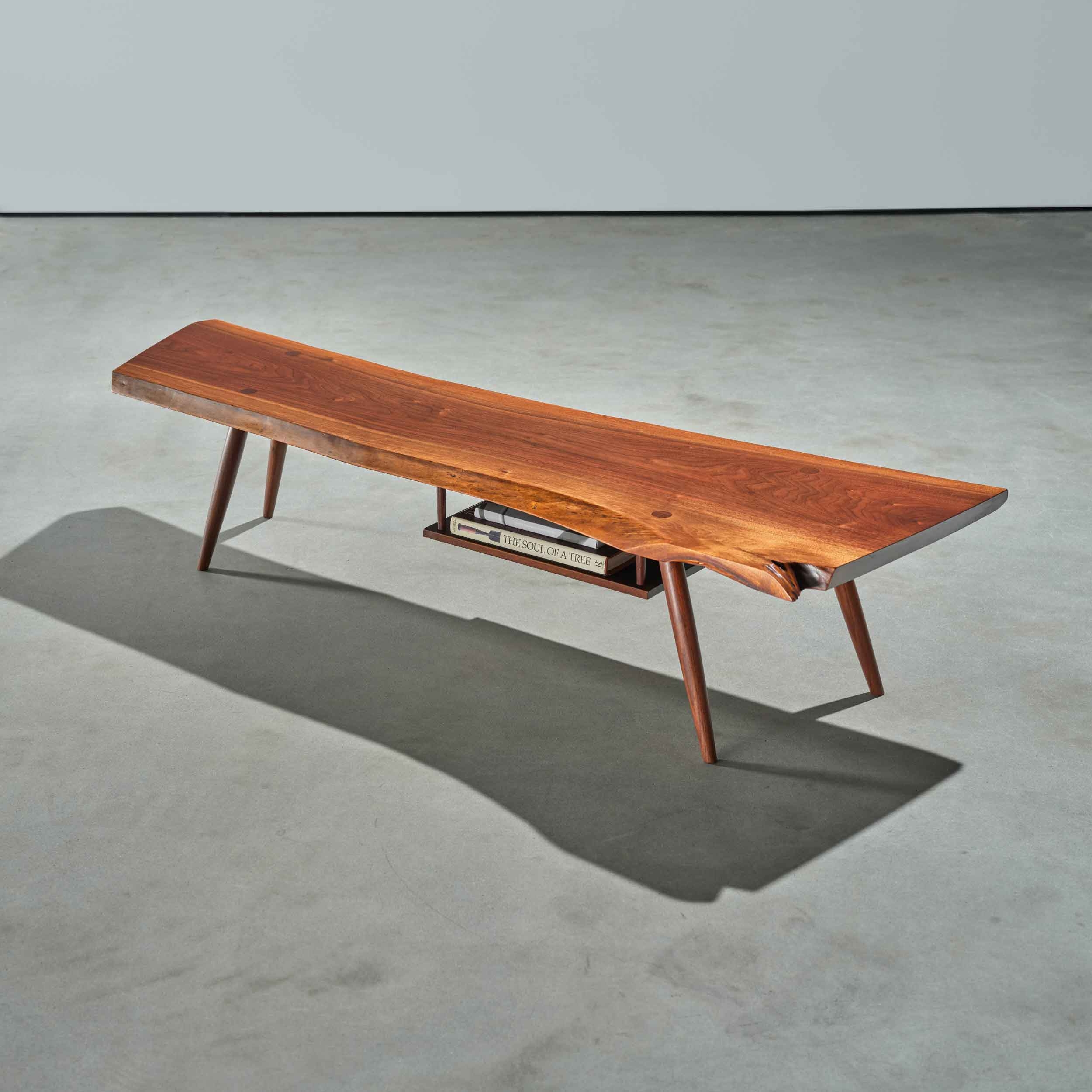 Bench Coffee Table Magazine Rack Integrated Magazine Rack