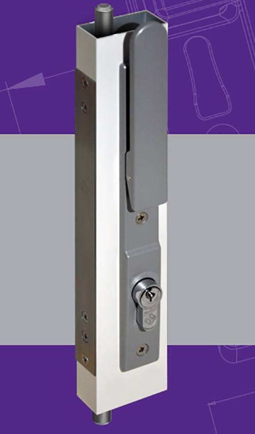 Bifold Door Lock Shoot Bolts Flip Lever Handle Keyed Security