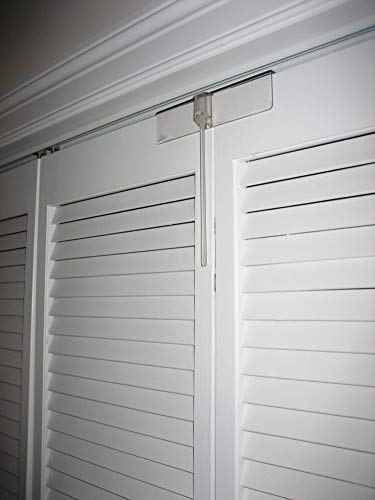 Bifold Door Lock Transparent Plastic Sliding Nursery Safety