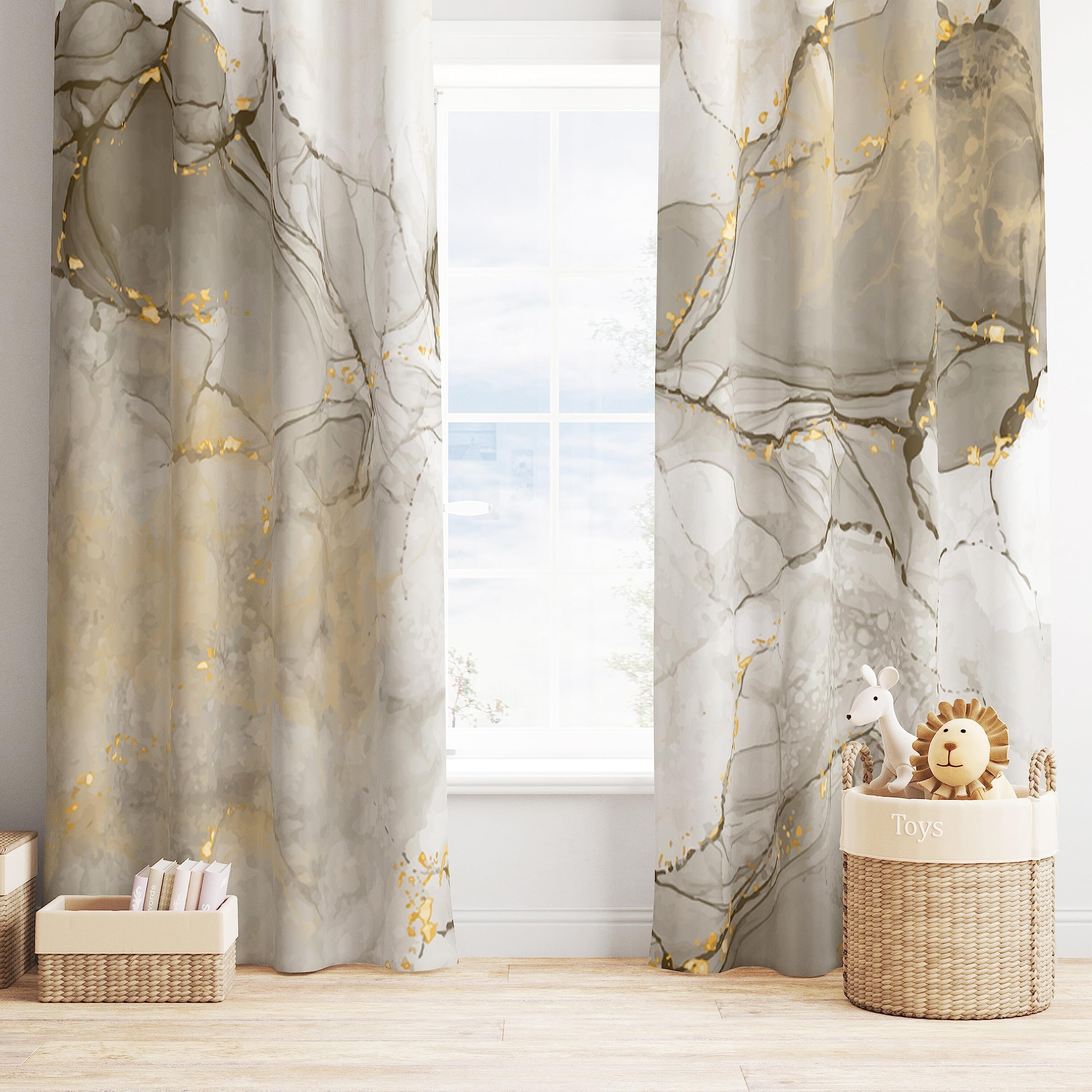 Elegant Living Room Curtains