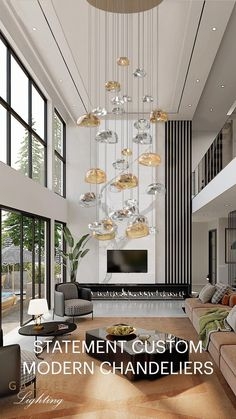 Cascading Chandelier Organic Glass Pendants Organic Glass Pendant Light