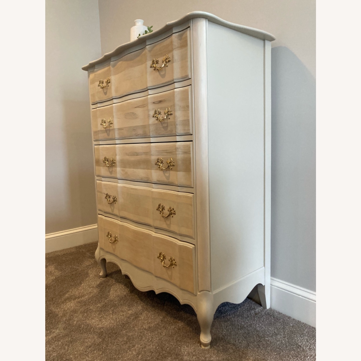 Chest Of Drawers Serpentine Front Antique Serpentine Chest