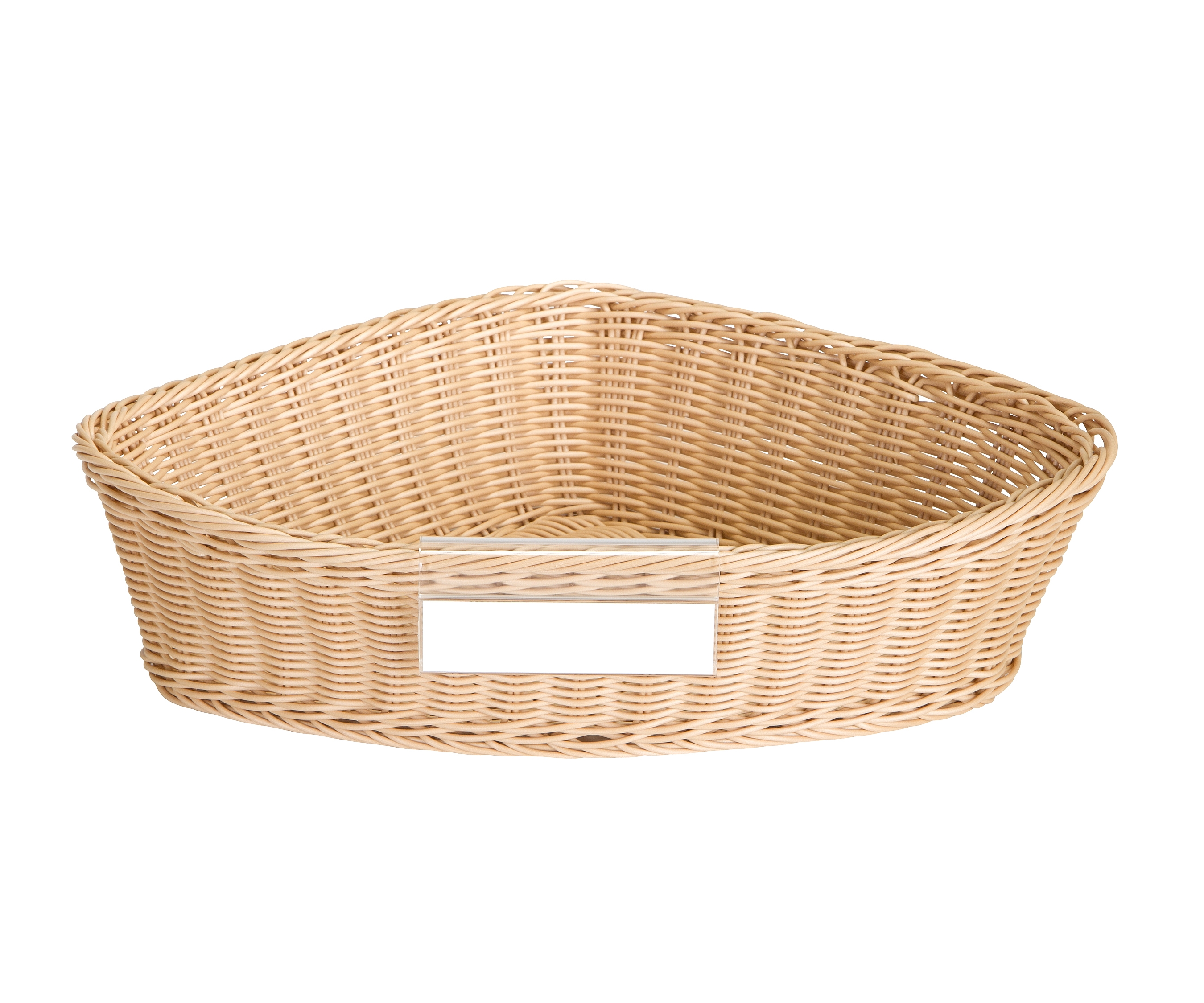 Corner Basket Clear Label Holder Small Space Corner Storage