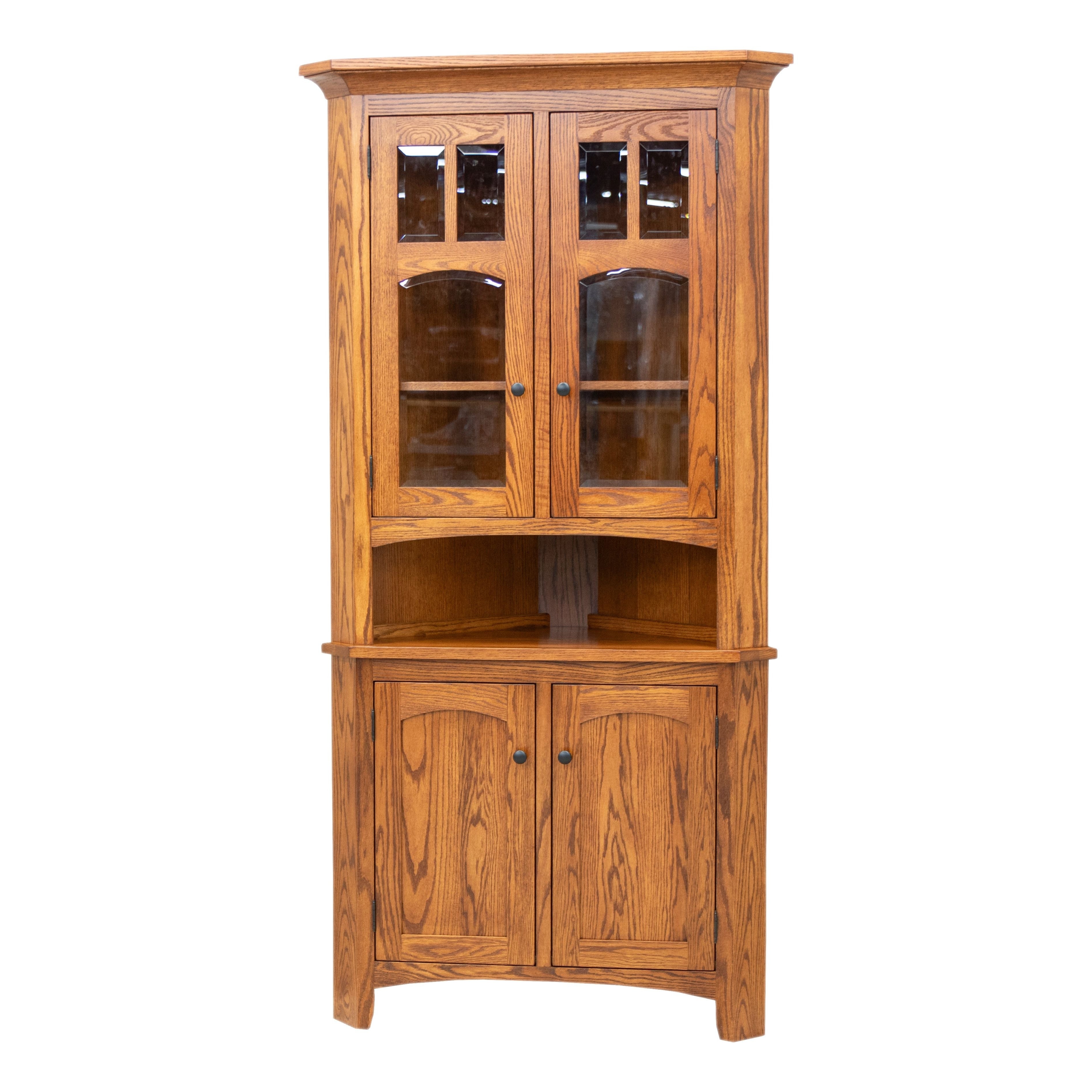 Corner Dining Hutch
