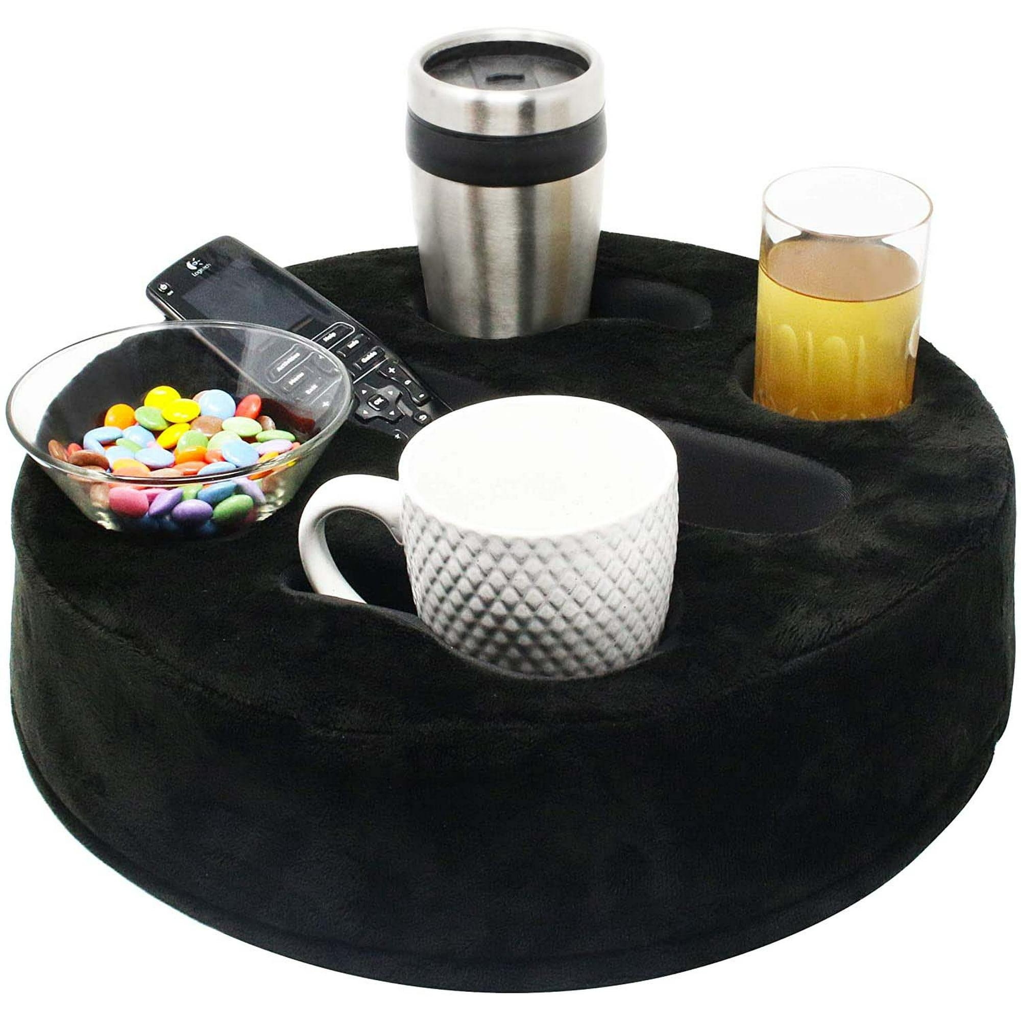 Couch Organizer Circular Plush Plush Couch Drink Holder
