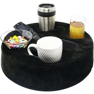 Couch Organizer Circular Plush Plush Couch Drink Holder