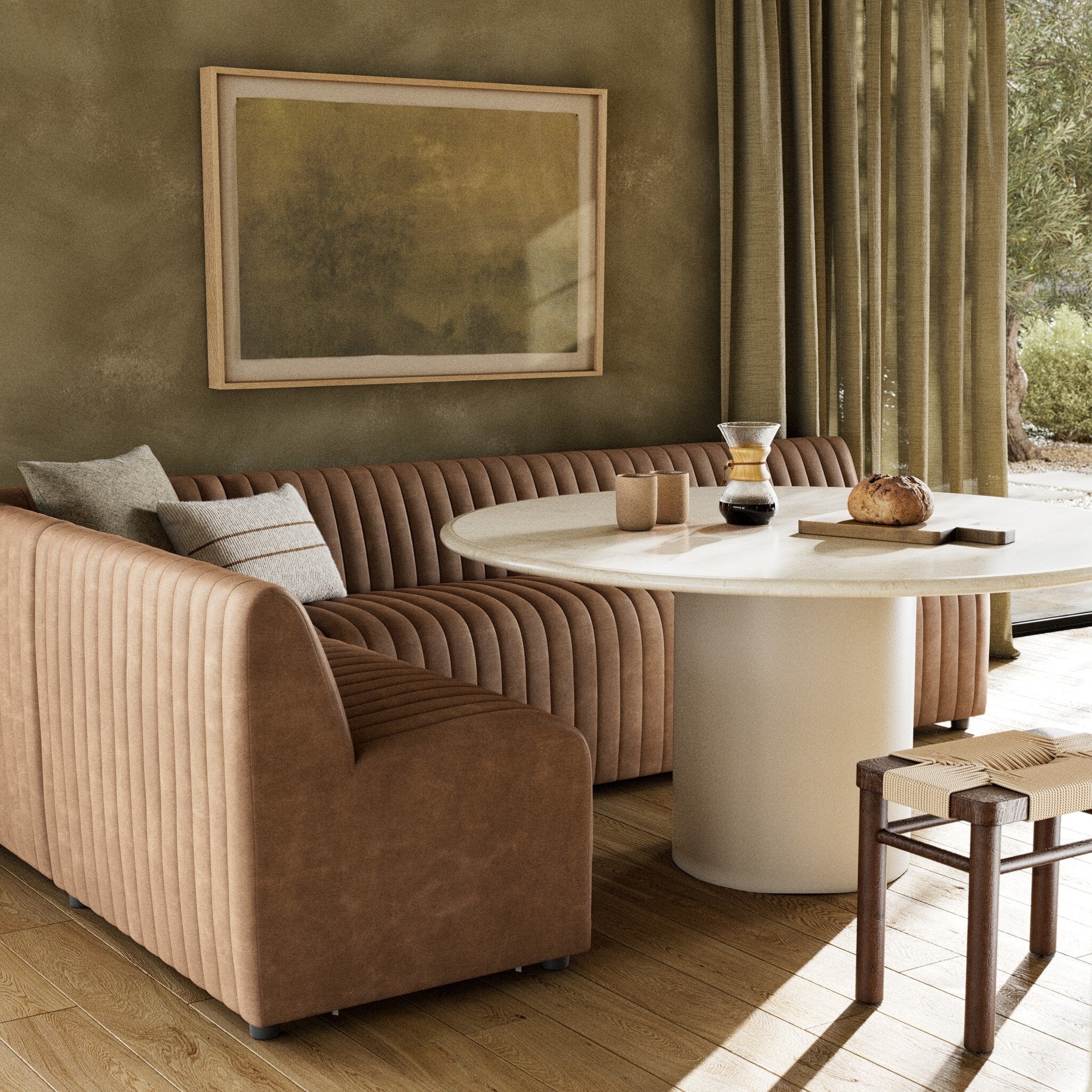 L Shaped Banquette