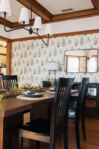 Dining Room Set Fern Slat Back Chairs black slat back chairs