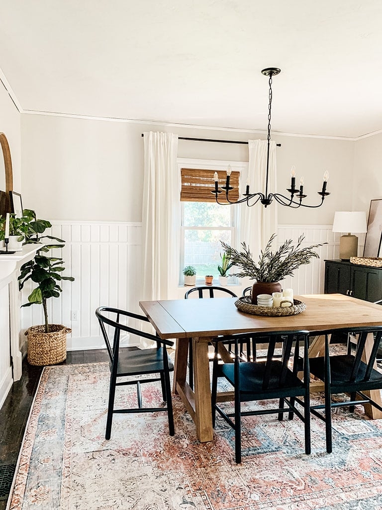 Dining Set: Black Wishbone Chairs Black Wishbone Chair Decor