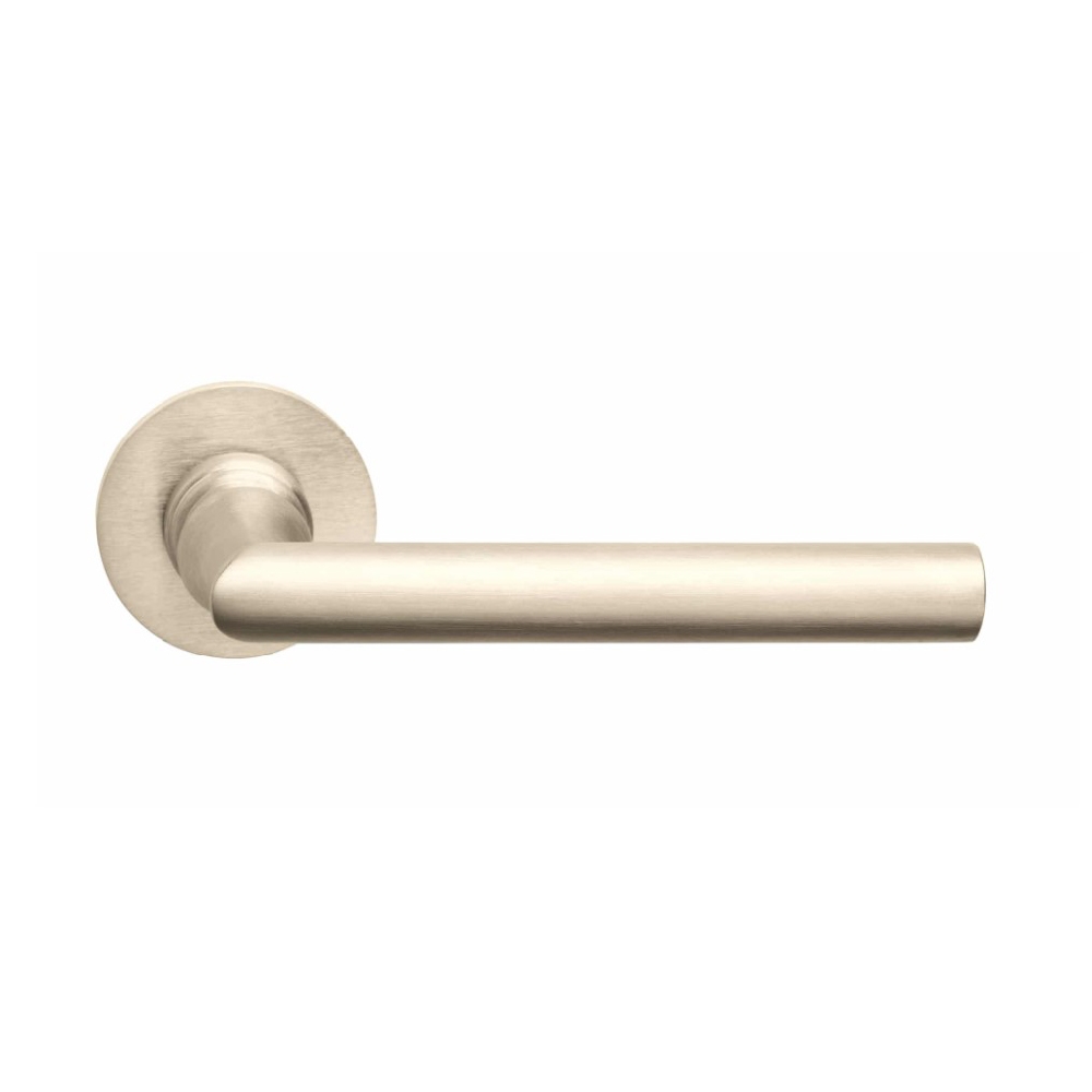 Door Handle Satin Texture Cylindrical Gold Isabella