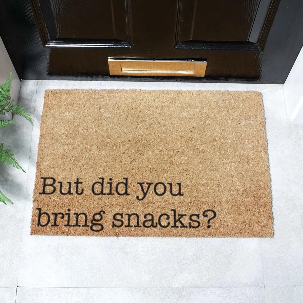 Doormat Typographic Design Transitional Entryway Mat