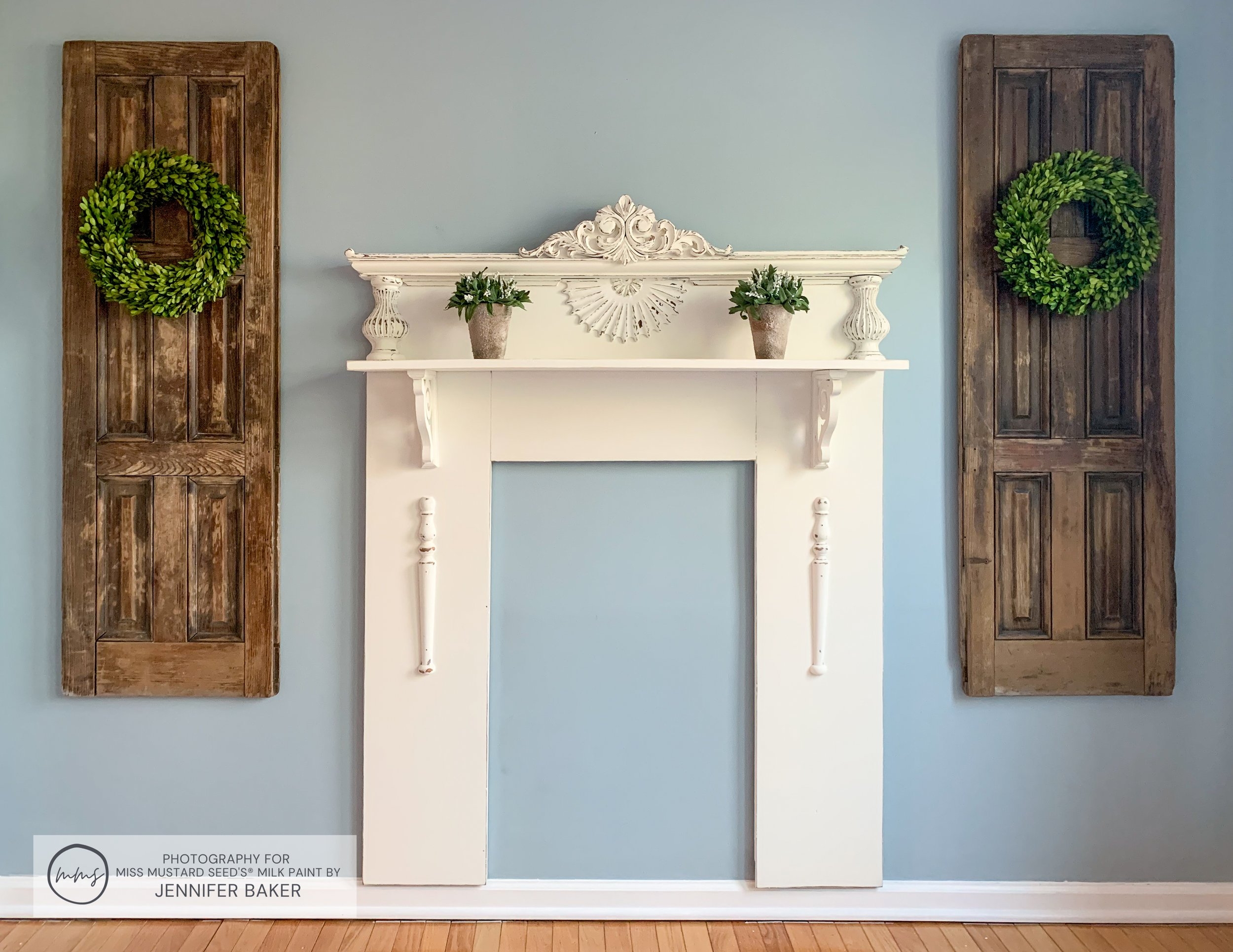 Mantel Faux