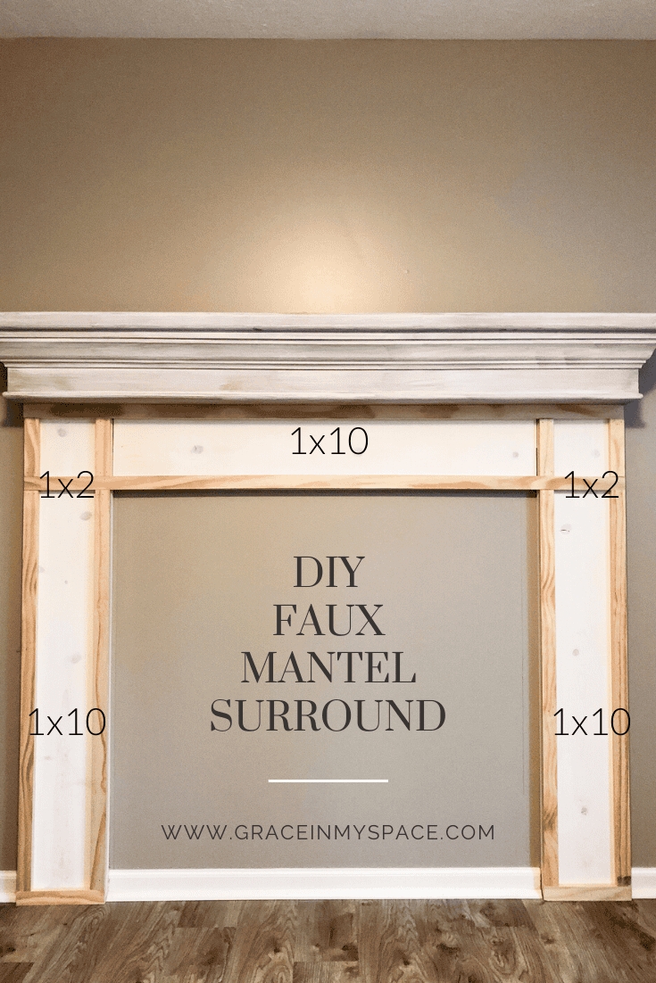 Fireplace Mantel 1x10 Construction Custom Mantel Woodworking