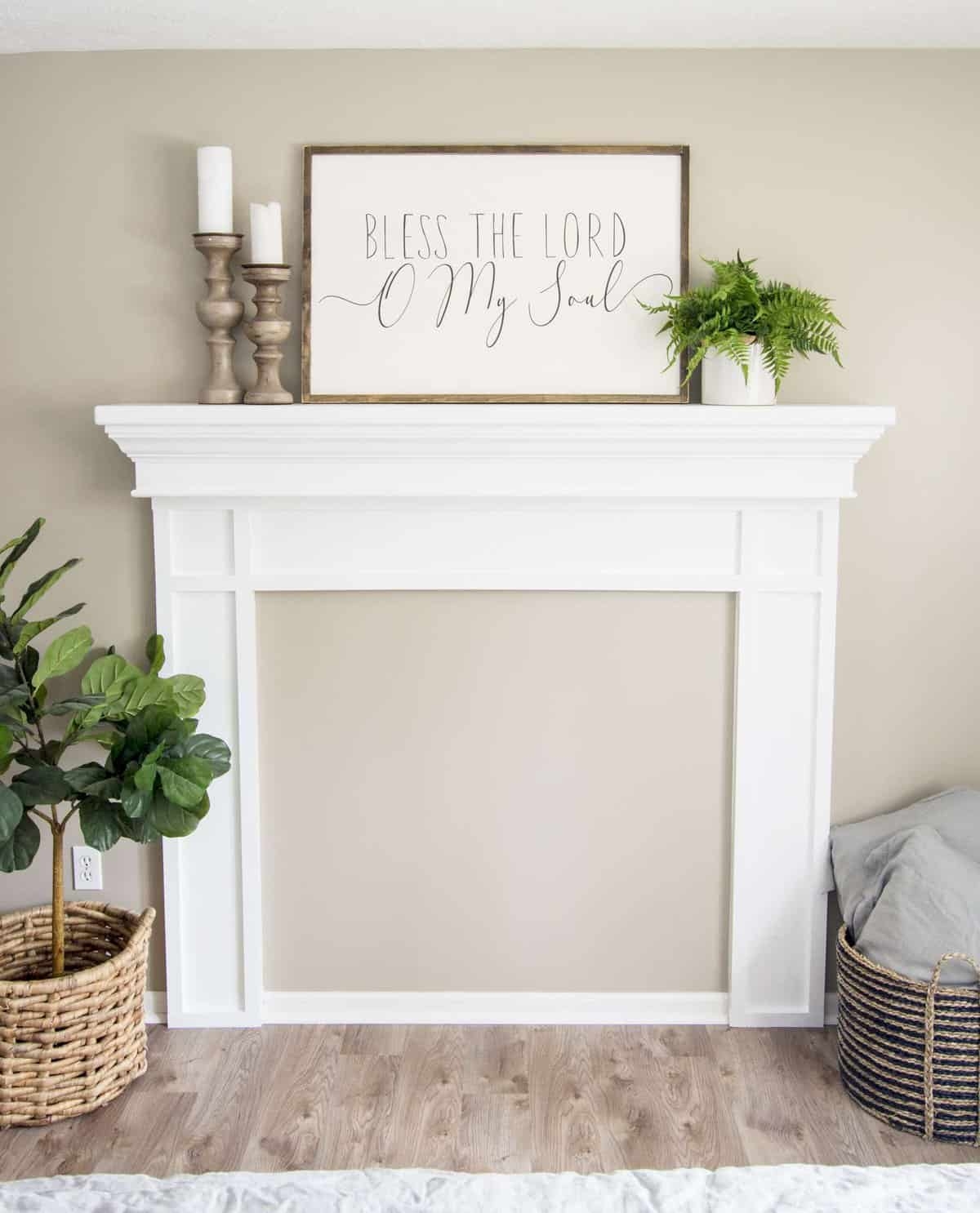 Fireplace Mantel Recessed Paneling Recessed Panel Surround
