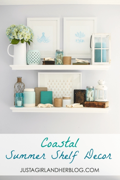 Floating Shelf: Nautical Framed Prints Summer Mantle Art