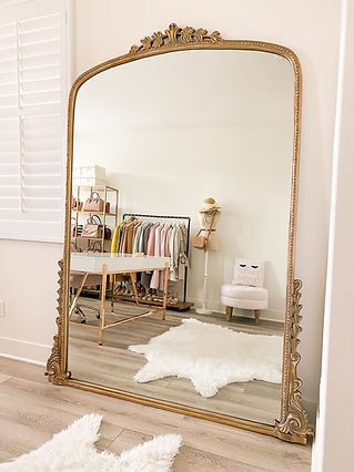 Gleaming Primrose Mirror