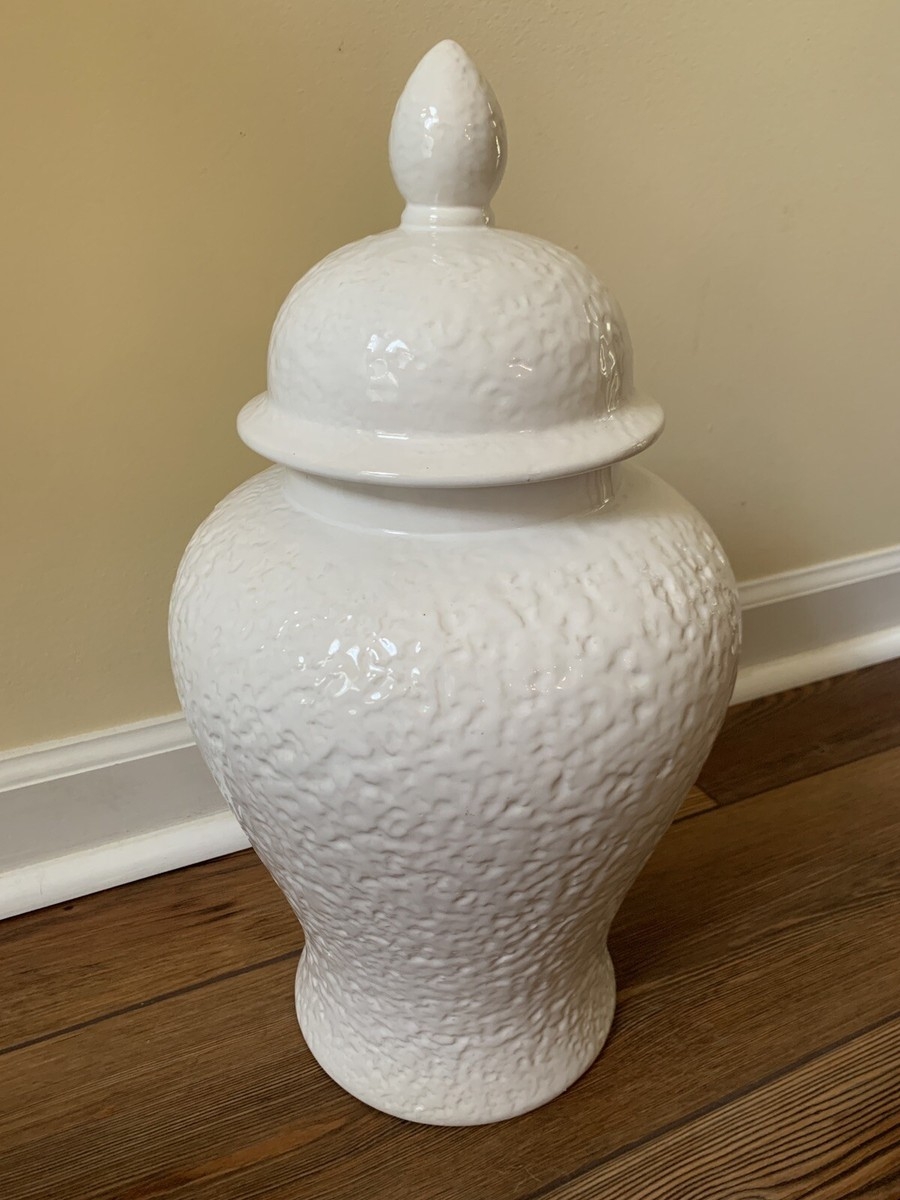White Ginger Jar