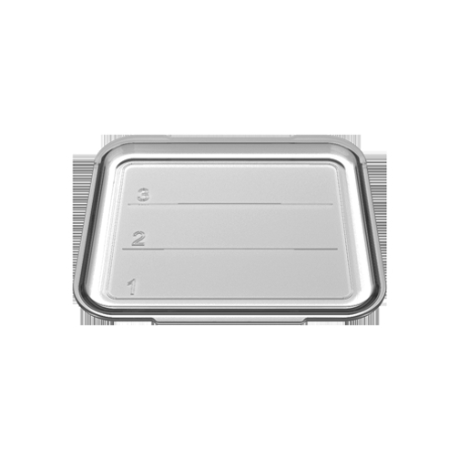 Glass Tray featuring Numbered Markings for Ovens