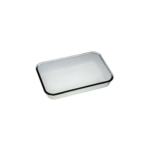 Glass Tray including Central Indentation Organizer