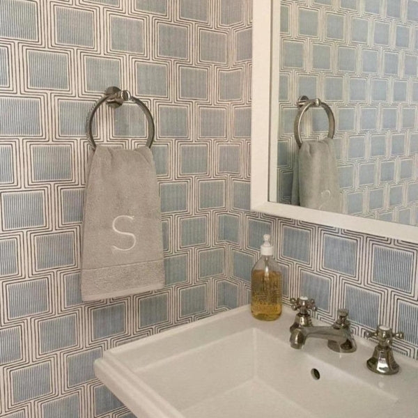 Hand Towel with Monogrammed Embroidery Guest Hand Towel