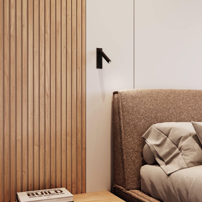 Headboard Lamp Directional Beam Recessed Task Reading Light