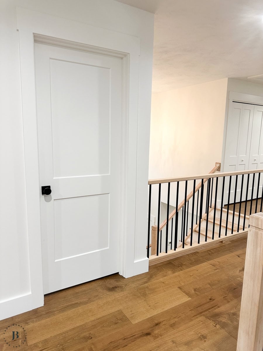 Interior Door White Dove Shaker Transitional Style