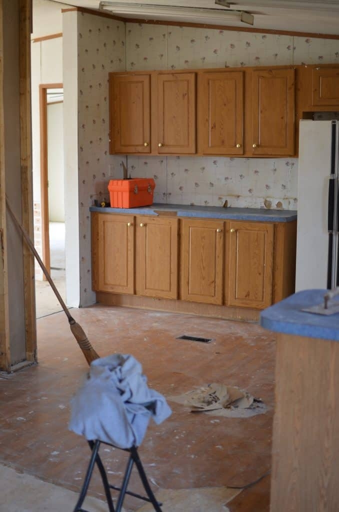 Kitchen Cabinets: Honey Oak Raised Panel Vintage Style