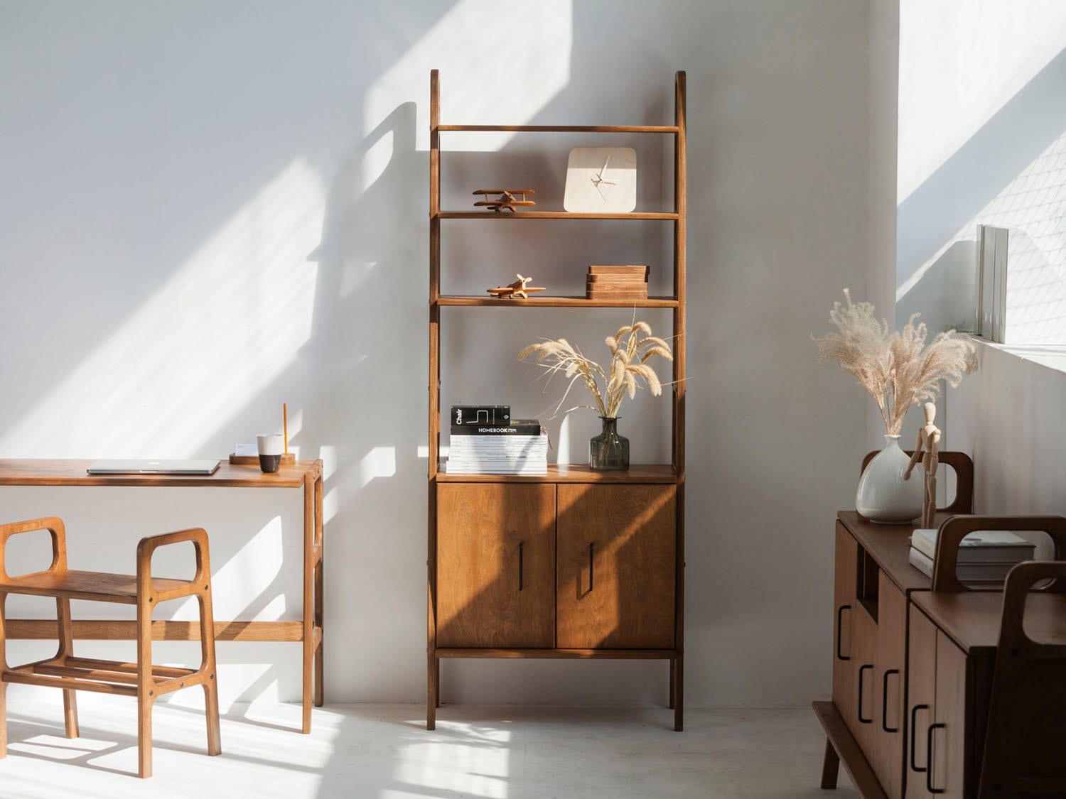 Mid Century Modern Shelving Unit