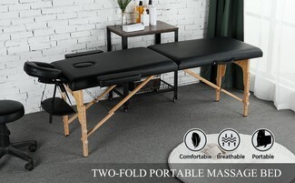 Massage Bed Foldable Two Section Lash Treatment Table