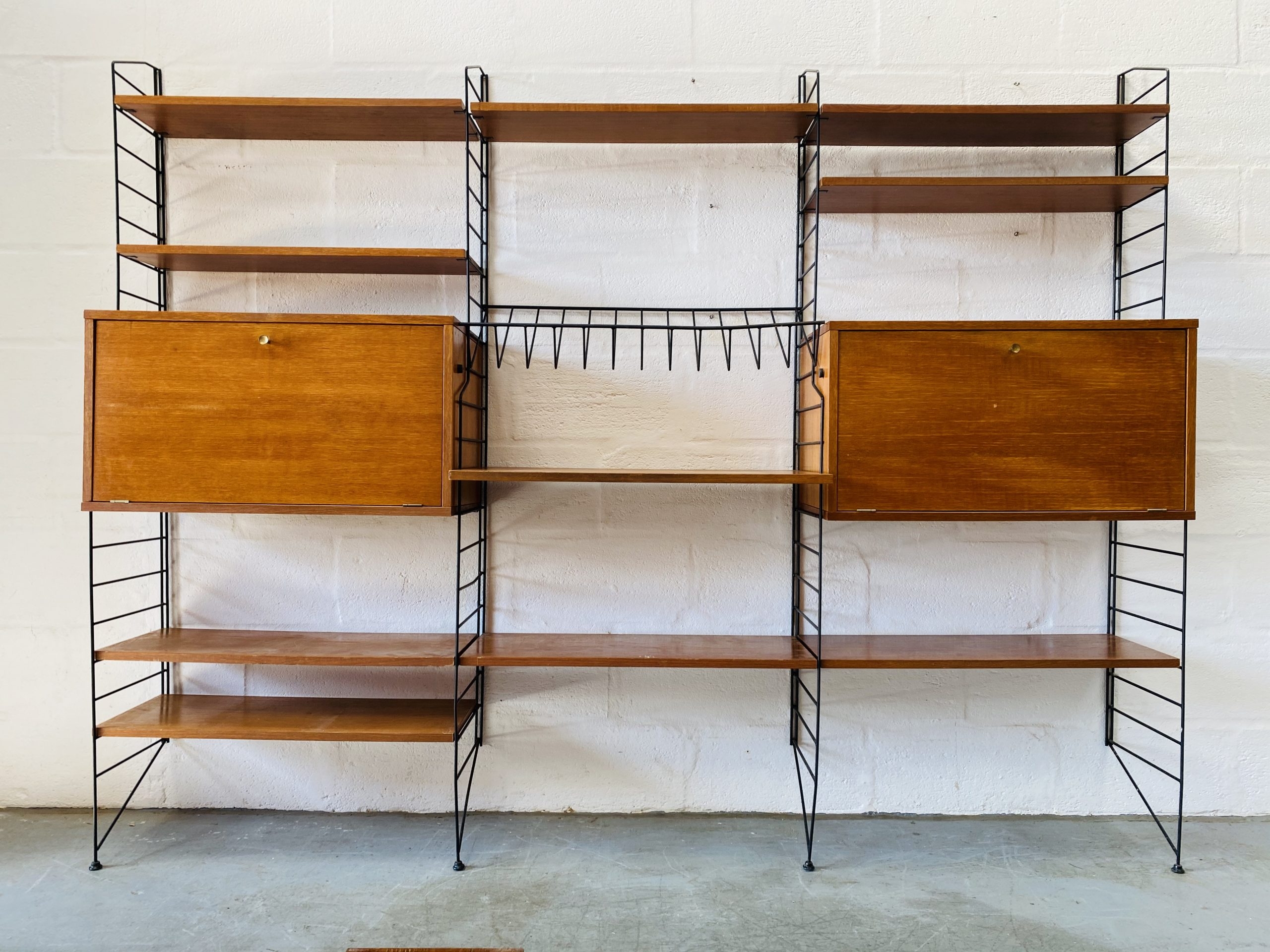 Modular Wall Unit Wire Ladder Supports Brianco Modular Wall Unit