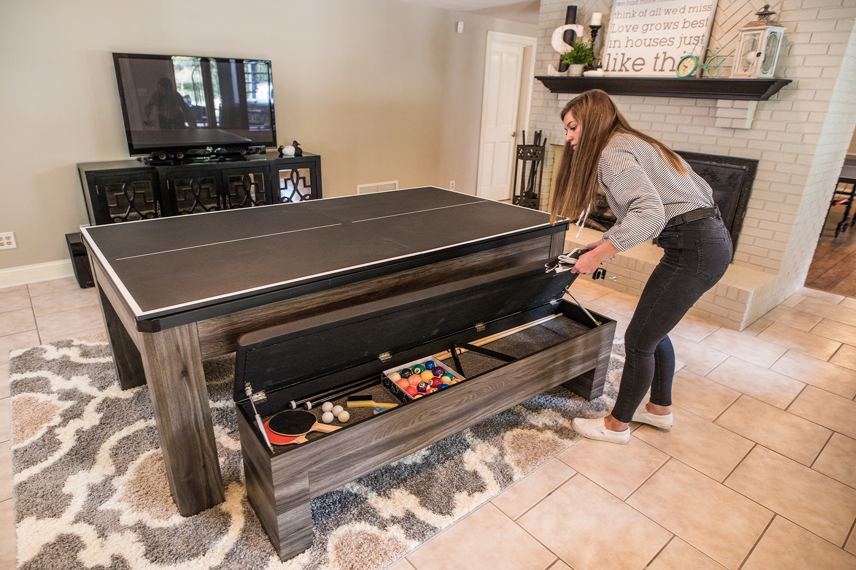 Dining Room Table Tennis