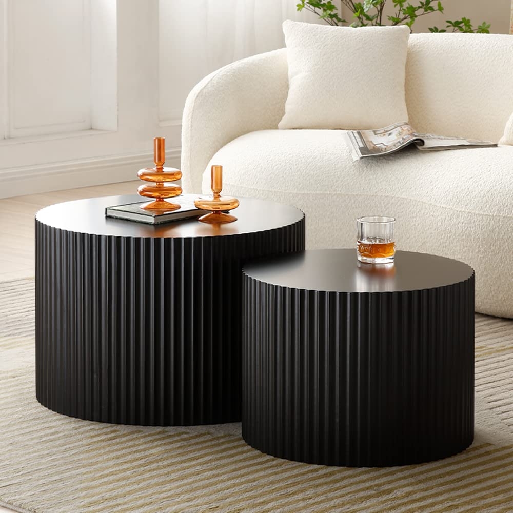Black Nesting Coffee Table