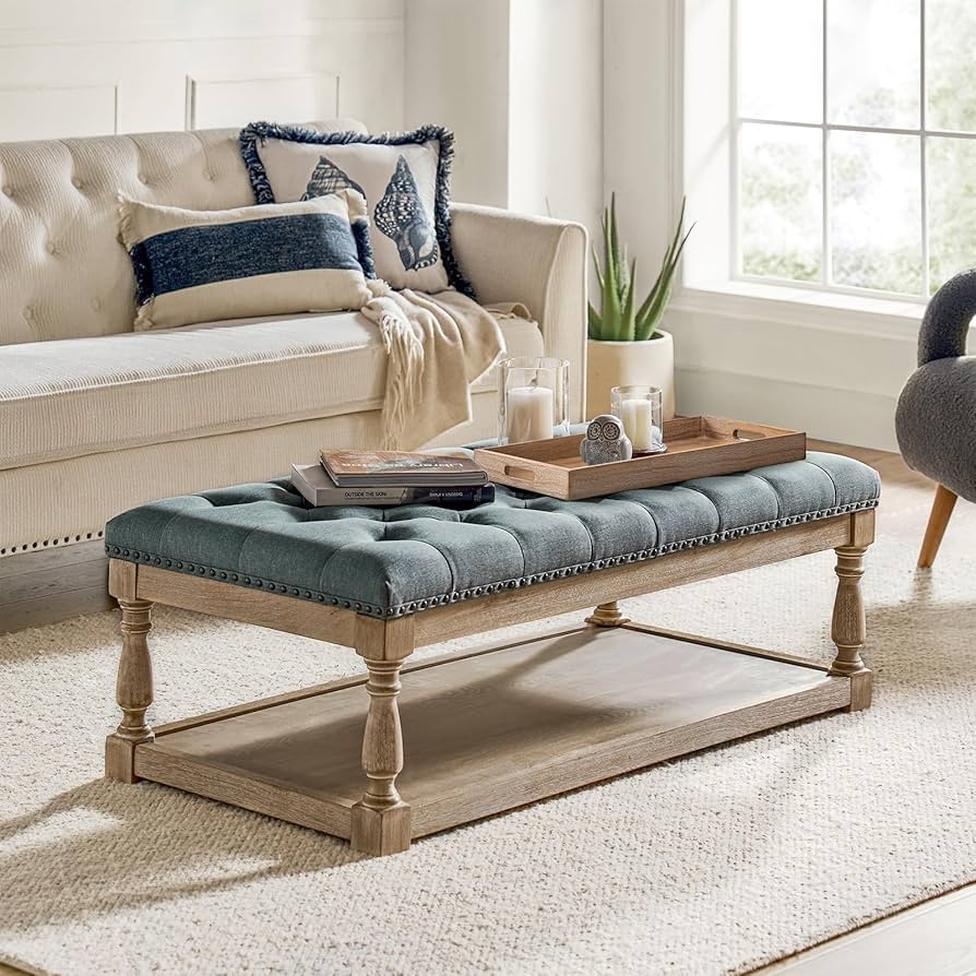 Tufted Ottoman Coffee Table