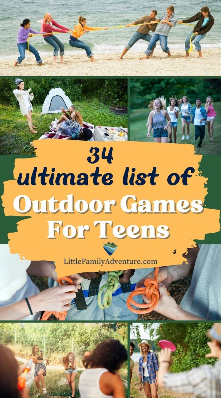Outdoor Recreation Gear with Rope Knot Detail Camping Games