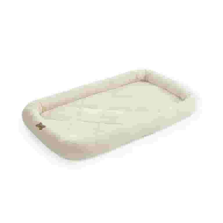 Pet Bed: Birch Quilted Surface Bolster Crate Cushion