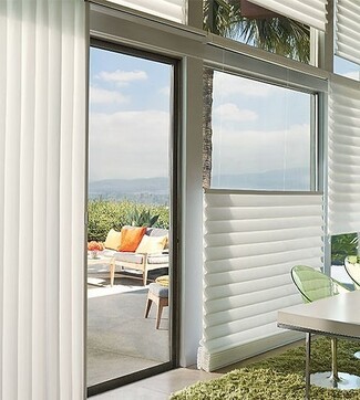 Pleated Shades with Architectural Pleats and Vertical Pleated Shades