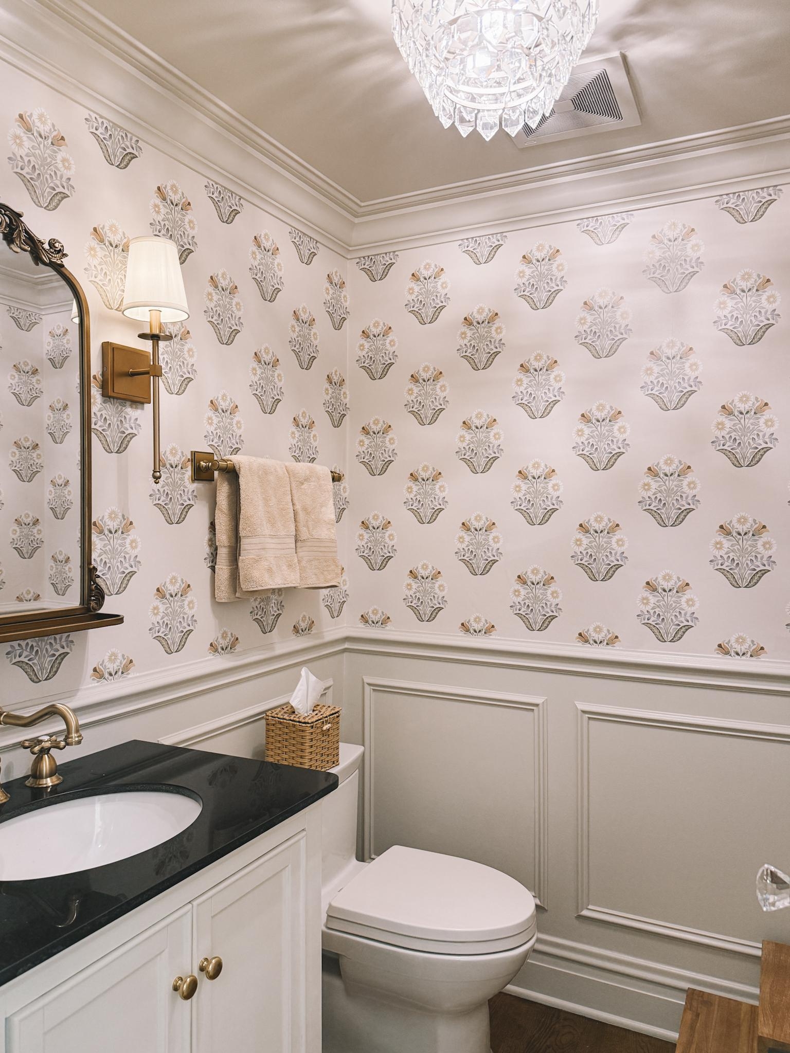 Powder Room: Sage Wainscoting Sage Green Wainscoting Ideas