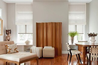 Roman Shades with Outside Mount and Outside Mount Roman Shades
