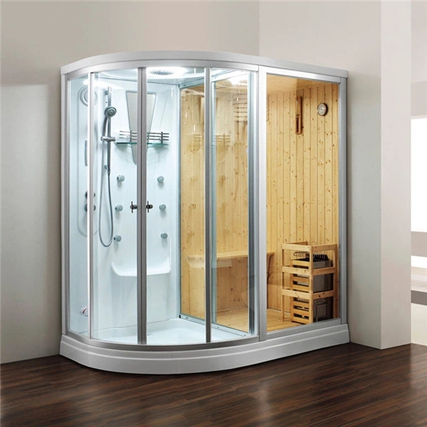 Sauna Shower Combo Hydrotherapy Jets Wellness Cabinet