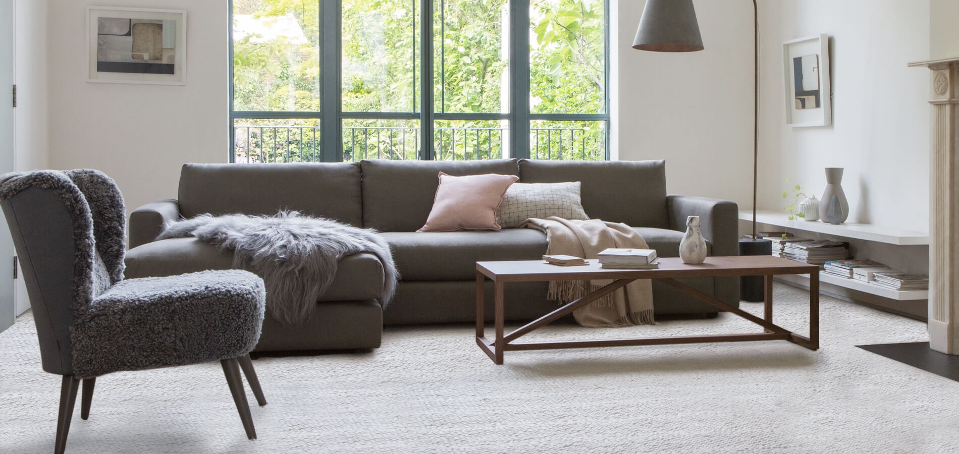 Carpet For Grey Sofa