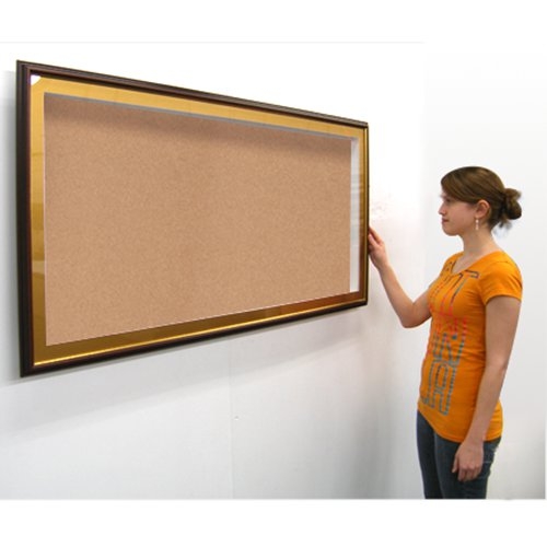 Shadow Box Gold Accent Border Large Swing Open Frame