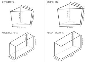 Shower Bench Tile Ready Substrate Waterproof Bench Forms