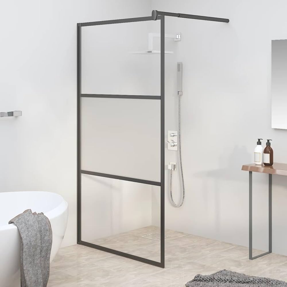 Shower Glass Panel Half Wall