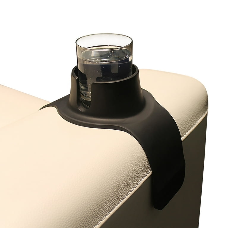 Sofa Drink Holder Weighted Black Sofa Armrest Coaster