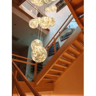Staircase Chandelier Fairy Light Interior Multi-Light Staircase Light