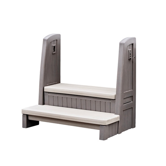 Hot Tub Steps With Rail