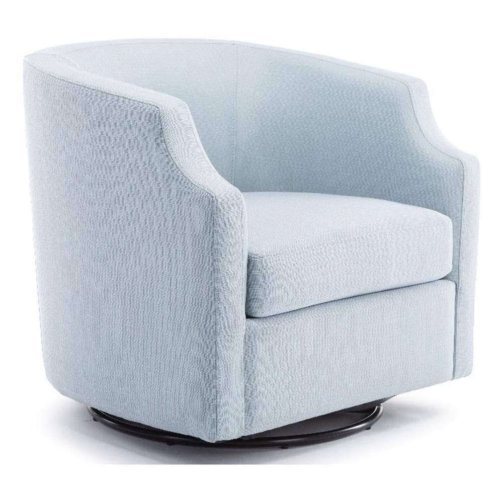 Light Blue Swivel Chair