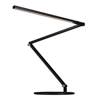Table Lamp featuring Articulating Arm and Z-Shaped Design