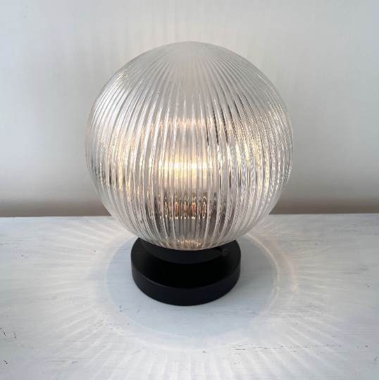 Glass Globe Lamp